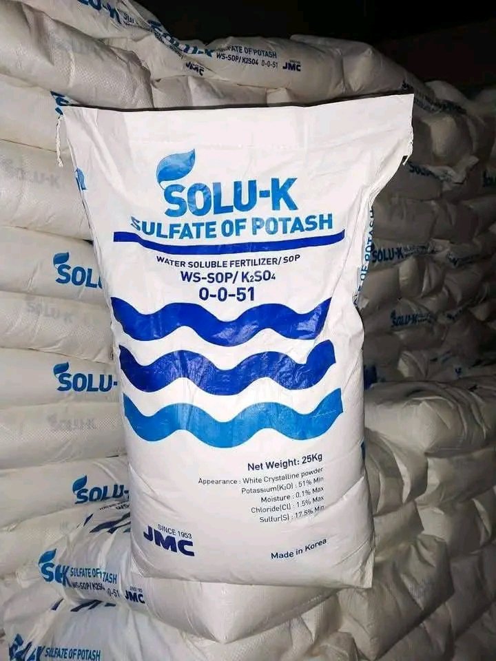 Sulfate of potash Solu-K