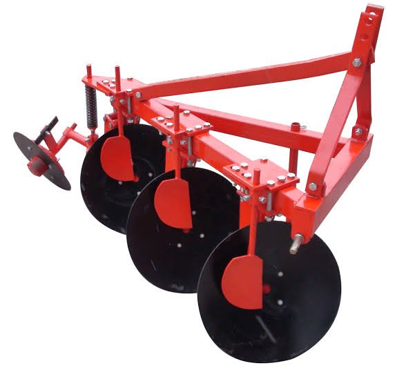 Disc plough for tractor